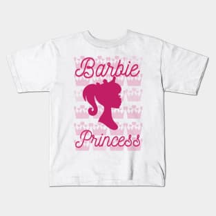 Barbie Princess Crown Kids T-Shirt